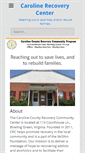 Mobile Screenshot of carolinerecoverycenter.org